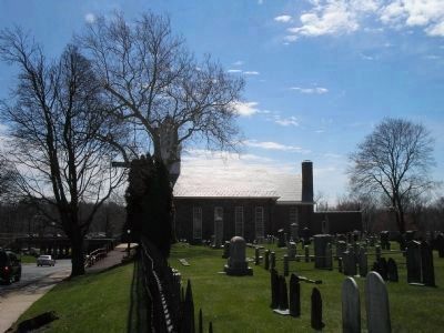 Present church and cemetery. Click for full size. Present church and cemetery image. Click for full size.