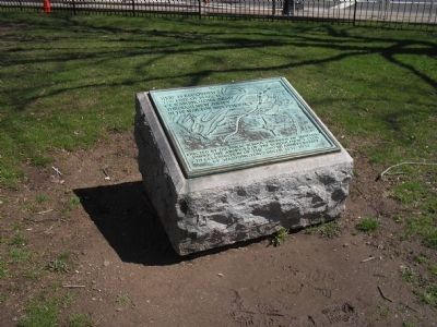 Washington's Retreat Marker. Click for full size. Washington's Retreat Marker image. Click for full size.