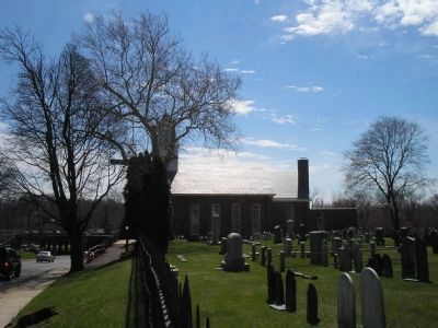 Presbyterian Church and Cemetery. Click for full size. Presbyterian Church and Cemetery image. Click for full size.