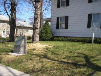Marker at the Caldwell Parsonage image. Click for full size.