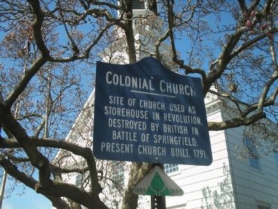 Colonial Church Marker. Click for full size. Colonial Church Marker image. Click for full size.