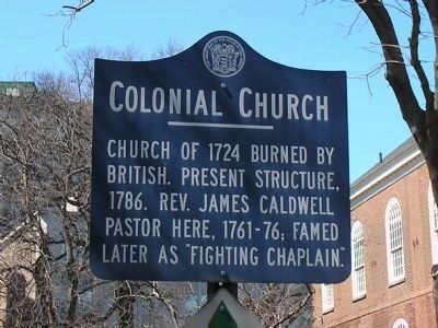 Colonial Church Marker. Click for full size. Colonial Church Marker image. Click for full size.
