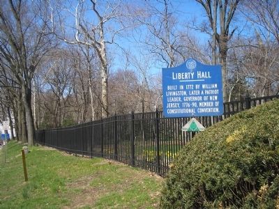 Liberty Hall Marker image. Click for full size.
