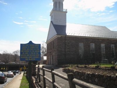 Presbyterian Church at Connecticut Farms. Click for full size. Presbyterian Church at Connecticut Farms image. Click for full size.