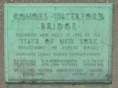 Cohoes - Waterford Bridge image. Click for full size.