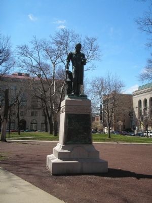 Seth Boyden Statue image. Click for full size.