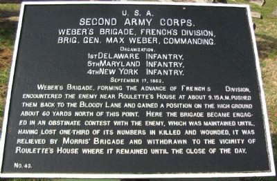 Weber's Brigade Tablet. Click for full size. Weber's Brigade Tablet image. Click for full size.