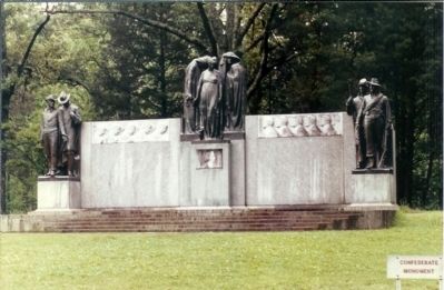 Confederate Memorial. Click for full size. Confederate Memorial image. Click for full size.
