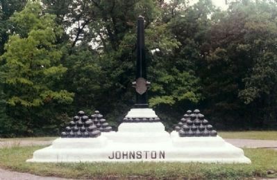 Johnston Marker ( Killed here ). Click for full size. Johnston Marker ( Killed here ) image. Click for full size.