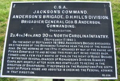 Anderson's Brigade Tablet image. Click for full size.