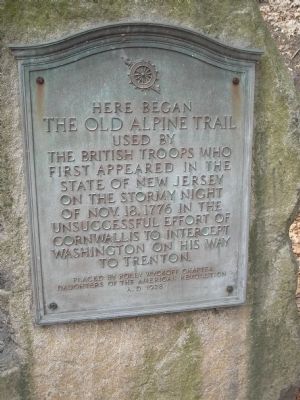 Old Alpine Trail Marker image. Click for full size.