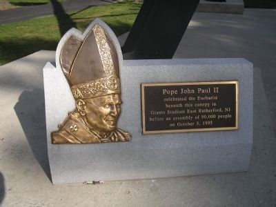 Pope John Paul II Marker image. Click for full size.