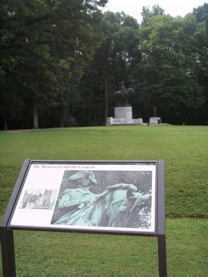 Marker and Gen. Greene Statue. Click for full size. Marker and Gen. Greene Statue image. Click for full size.