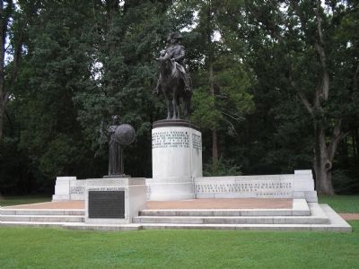 Gen. Greene Equestrian Statue image. Click for full size.