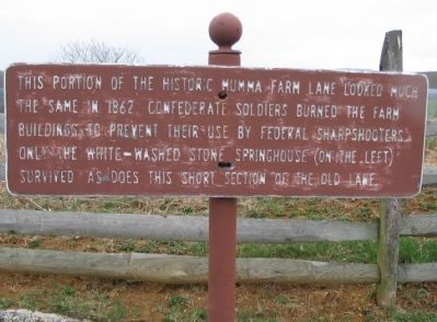 Mumma Farm Lane Marker. Click for full size. Mumma Farm Lane Marker image. Click for full size.
