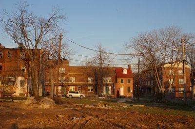 View of the Poe House, as seen from across the street image. Click for full size.