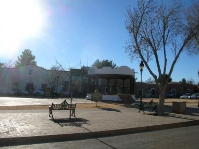 Mesilla Town Square image. Click for full size.
