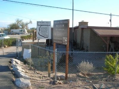 Tyson's Well Marker. Click for full size. Tyson's Well Marker image. Click for full size.