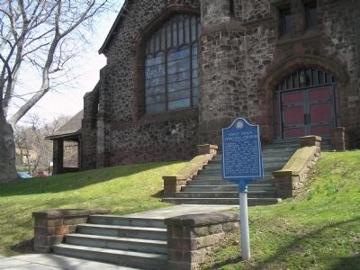 Marker on Engle Street image. Click for full size.