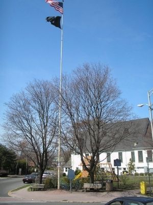 Liberty Pole in Englewood. Click for full size. Liberty Pole in Englewood image. Click for full size.