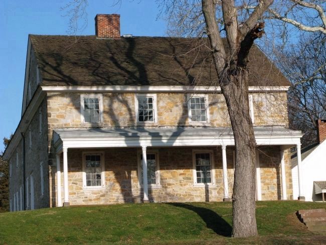 Haldeman Mansion, birthplace of Professor Samuel Stehman Haldeman image. Click for full size.