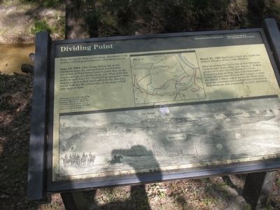 Dividing Point Marker. Click for full size. Dividing Point Marker image. Click for full size.