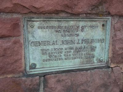 General John J. Pershing Marker image. Click for full size.