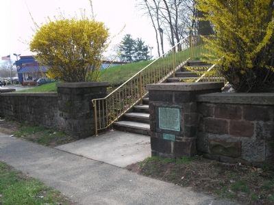 Marker for Washington's Headquarters image. Click for full size.