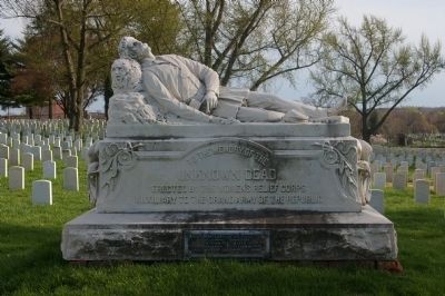 To the Memory of the Unknown Dead Marker. Click for full size. To the Memory of the Unknown Dead Marker image. Click for full size.