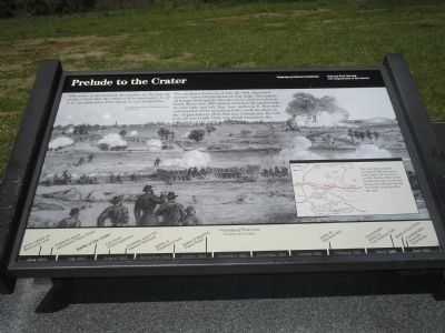 Prelude to the Crater Marker. Click for full size. Prelude to the Crater Marker image. Click for full size.