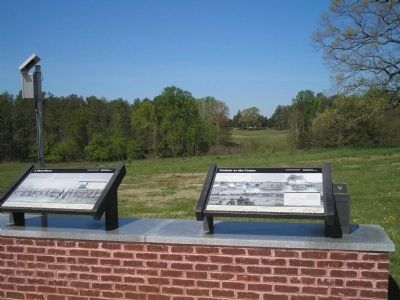 Markers at Taylor Farm.. Click for full size. Markers at Taylor Farm. image. Click for full size.