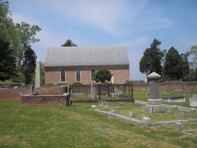Blandford Church and Cemetery image. Click for full size.