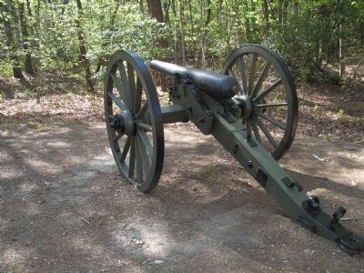 Cannon at Battery 9. Click for full size. Cannon at Battery 9 image. Click for full size.
