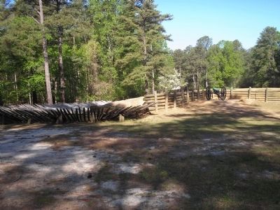 Fortifications at Tour Stop 3. Click for full size. Fortifications at Tour Stop 3 image. Click for full size.