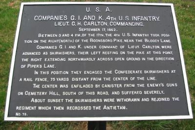 4th U.S. Infantry Tablet image. Click for full size.