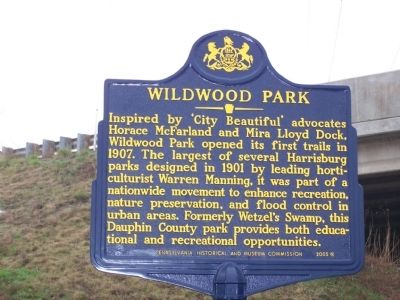 Wildwood Park Marker image. Click for full size.