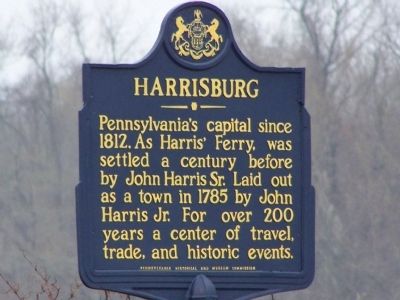 Harrisburg Marker image. Click for full size.