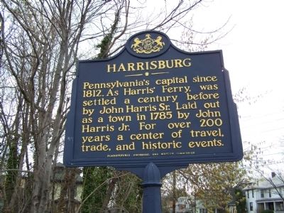 Harrisburg Marker. Click for full size. Harrisburg Marker image. Click for full size.