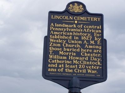Lincoln Cemetery Marker image. Click for full size.