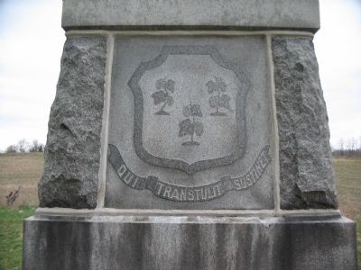 Seal on the Rear Side of Monument image. Click for full size.
