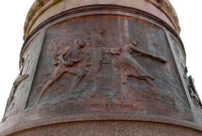 Molly Pitcher. Click for full size. Molly Pitcher image. Click for full size.