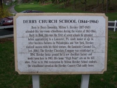 Derry Church School (1844-1904) Marker image. Click for full size.