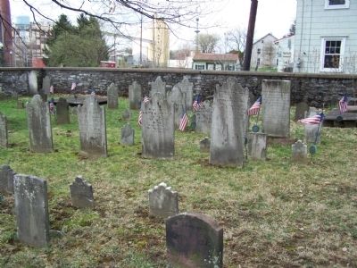 Older section of Churchyard. Click for full size. Older section of Churchyard image. Click for full size.