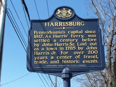 Harrisburg Marker. Click for full size. Harrisburg Marker image. Click for full size.