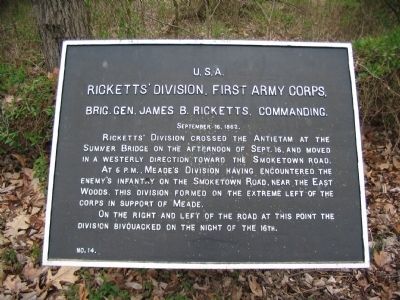 Ricketts' Division Tablet. Click for full size. Ricketts' Division Tablet image. Click for full size.