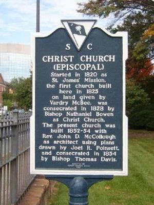 Christ Church (Episcopal) Marker image. Click for full size.