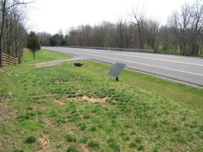 Confederate Tablets next to the Hagerstown Pike Bypass. Click for full size. Confederate Tablets next to the Hagerstown Pike Bypass image. Click for full size.