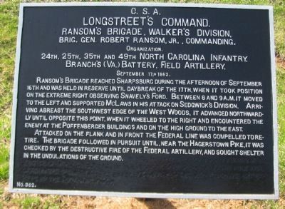 Ransom's Brigade Tablet. Click for full size. Ransom's Brigade Tablet image. Click for full size.