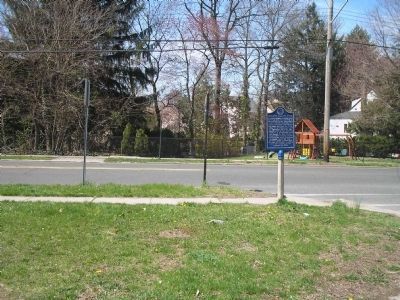 Huyler’s Landing Road Marker. Click for full size. Huyler’s Landing Road Marker image. Click for full size.