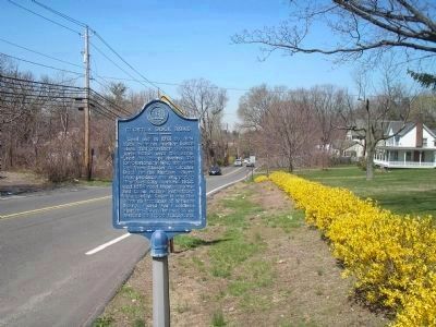 Closter Dock Road and Marker image. Click for full size.